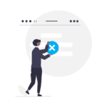 Desenho de uma criança fazendo exercísio de Terapia Cognitivo Comportamental