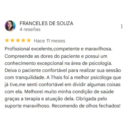 Depoimento sobre a clínica de autismo em florianópolis Thais Barbi