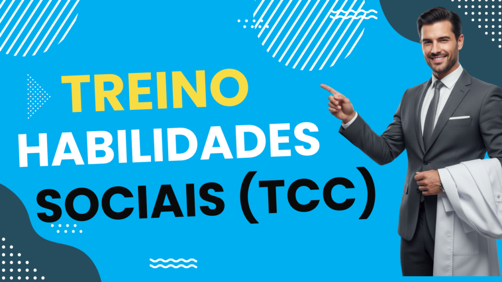Capa do artigo sobre Treinamento de Habilidades Sociais segundo a TCC