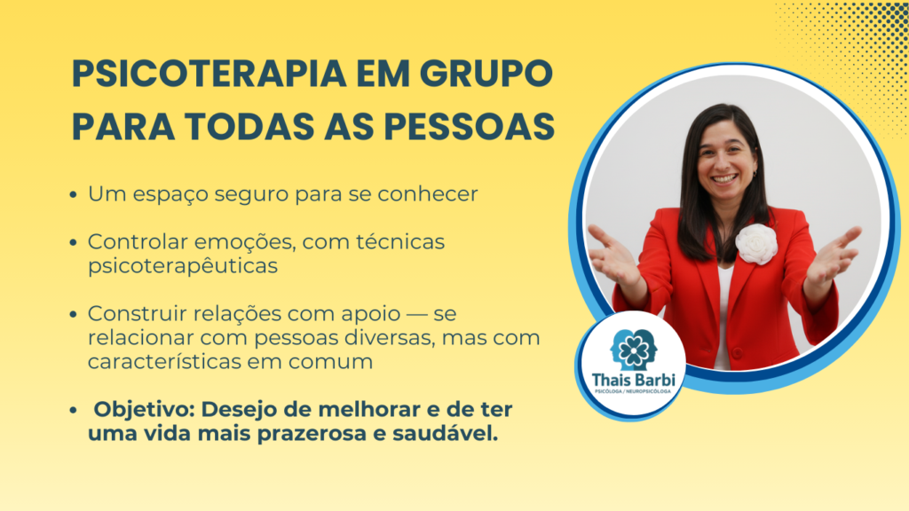 Capa sobre a psicoterpia em grupo para todas as pessoas