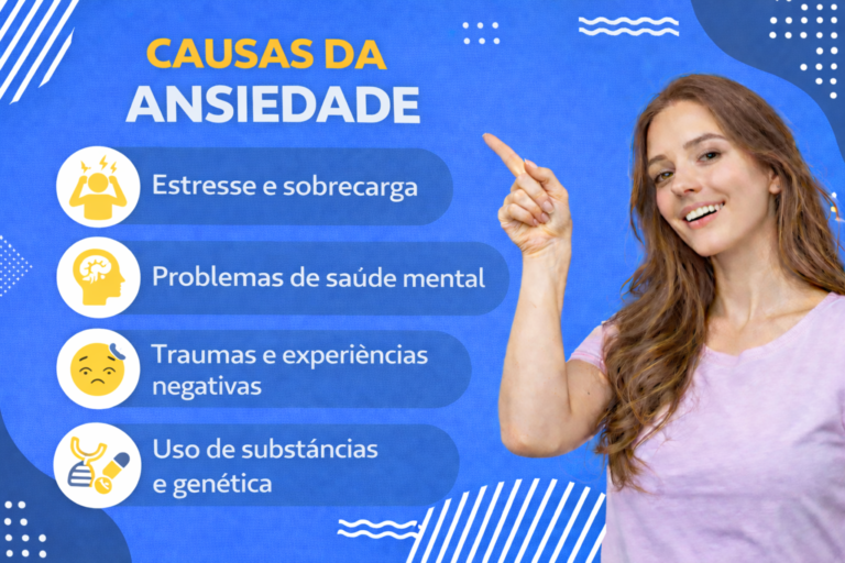 Causas da ansiedade explicadas visualmente