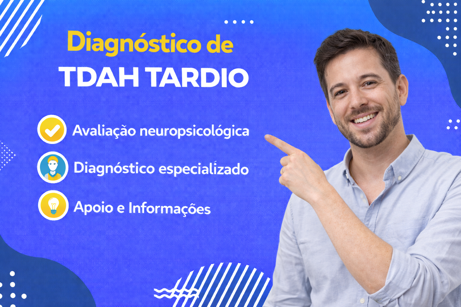 TDAH adulto diagnóstico: guia prático | 7 passos