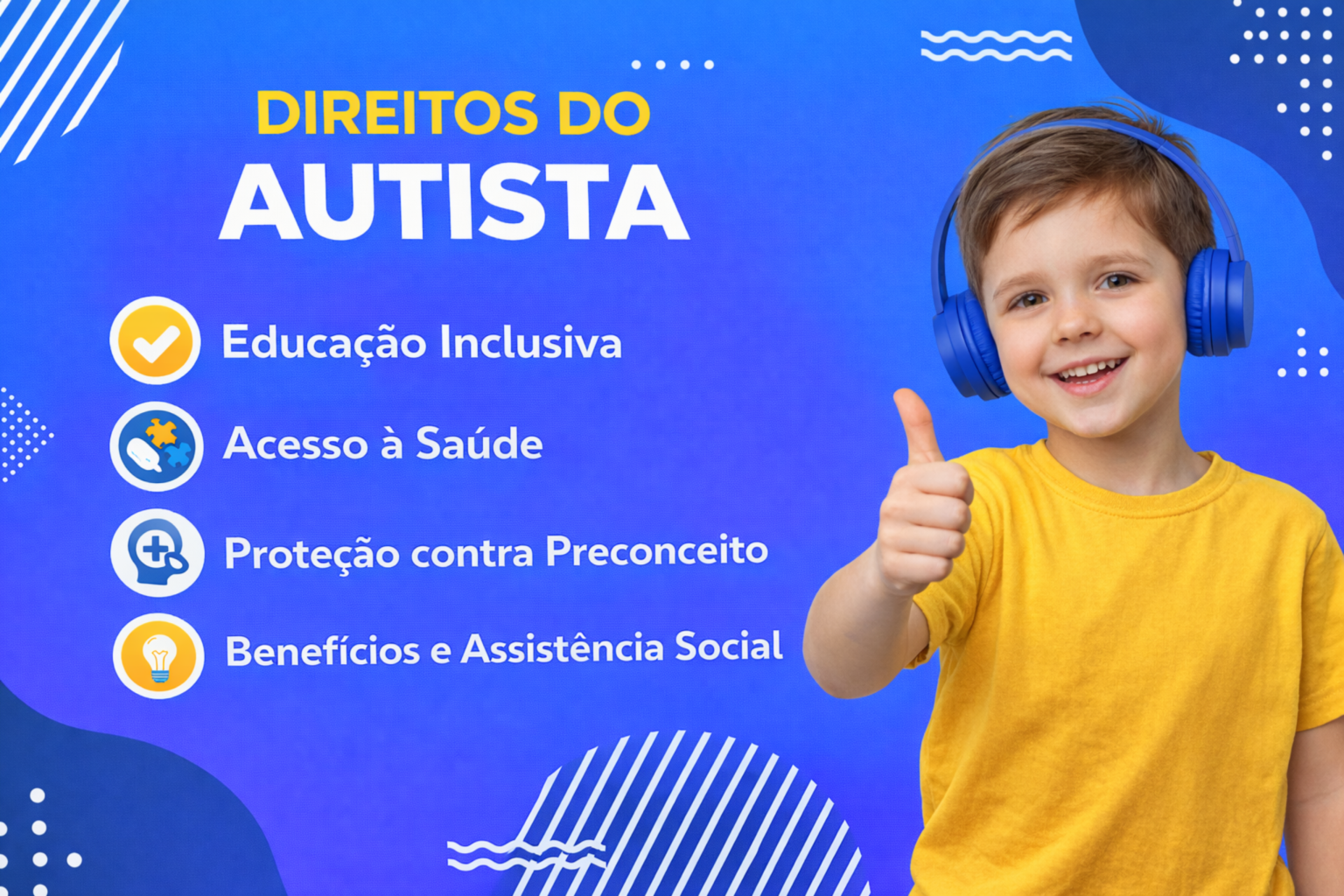 Autismo (TEA): 10 sinais, níveis, diagnóstico &amp; direitos