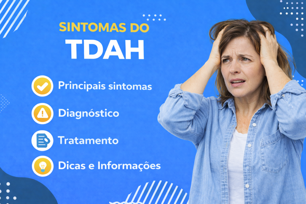 Sintomas do TDAH e informacoes uteis
