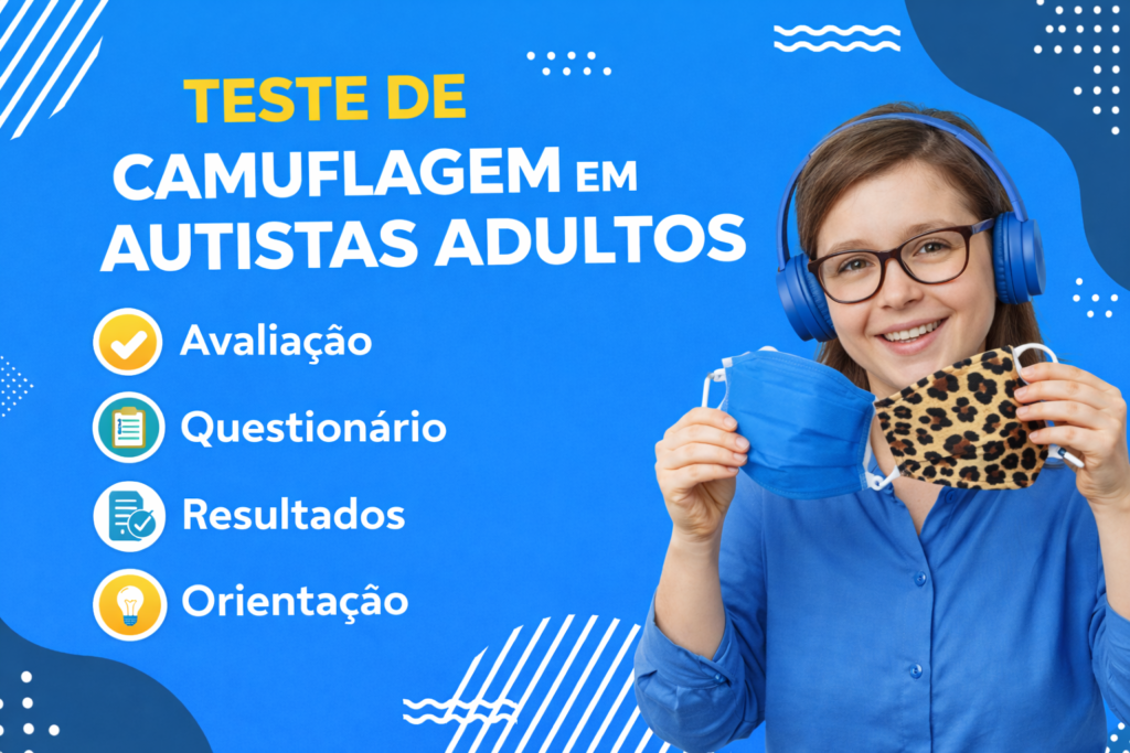 Teste de camuflagem em adultos