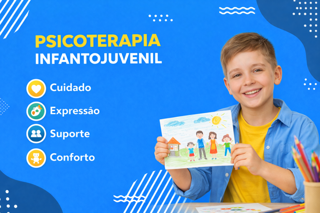 Psicoterapia infantojuvenil_ expressão e apoio