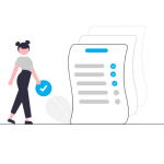 Desenho de um formulario para a vaga de psicólogo em Florianópolis